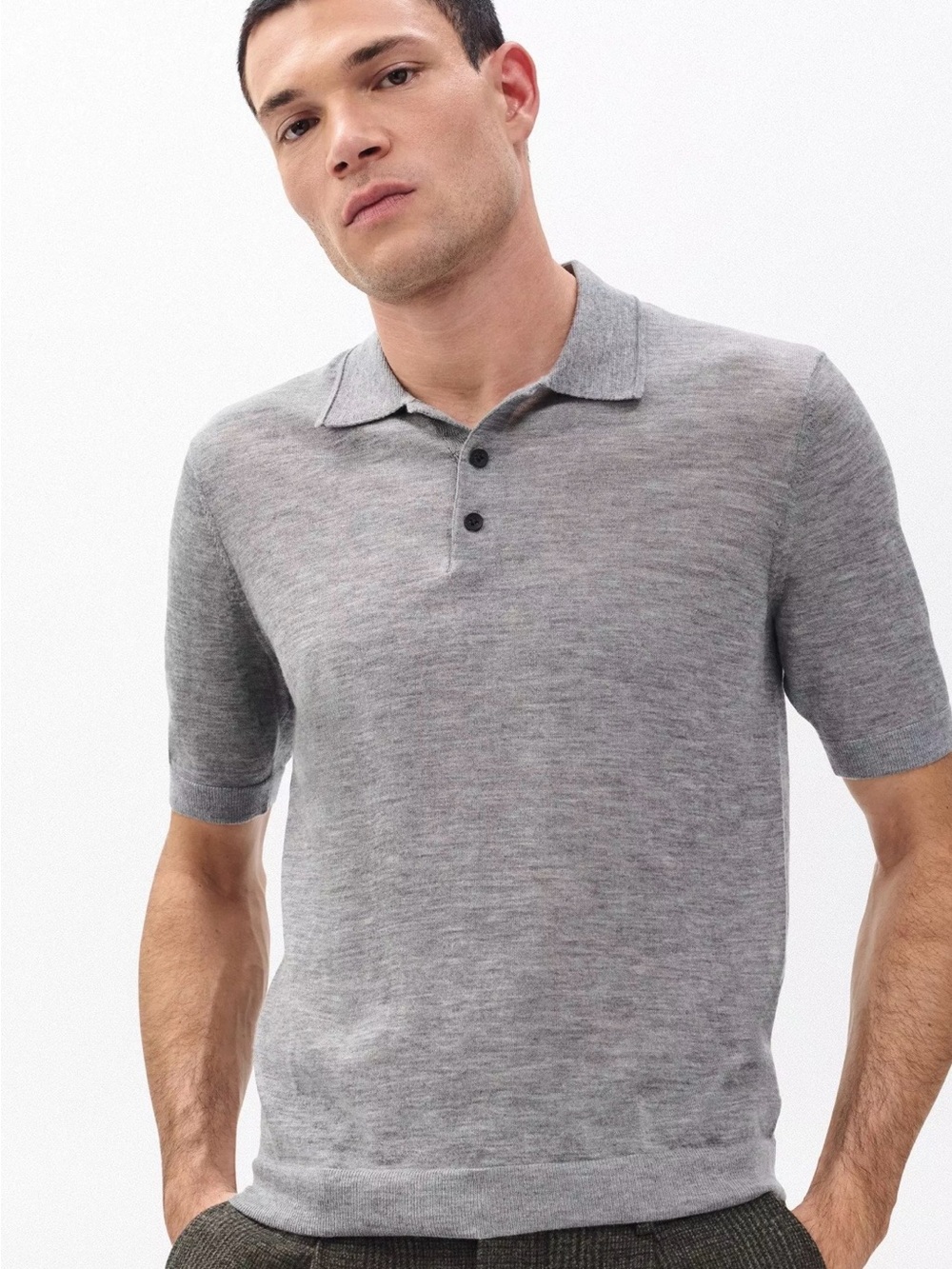 Rag & Bone Downing Lightweight Cashmere Polo